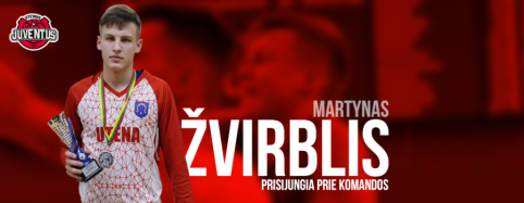 „Juventus“ sudėtyje – uteniškis Martynas Žvirblis