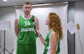 „TimeOutŽalgiris“: LKL filmavimo užkulisiai ir keisčiausi klausimai žalgiriečiams