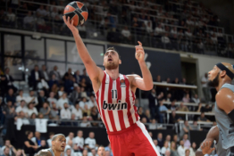 Traumų išretinta „Olympiakos“ nugalėjo ASVEL 