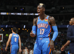 NBA savaitės žaidėjų laurai atiteko „Raptors“ ir „Thunder“ krepšininkams
