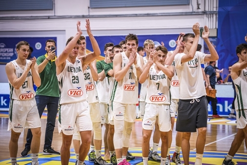 Lietuvos aštuoniolikmečiai Europos čempionate liko septinti