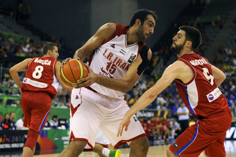 Buvęs NBA žaidėjas vedė Iraną į pergalę prieš Rusiją