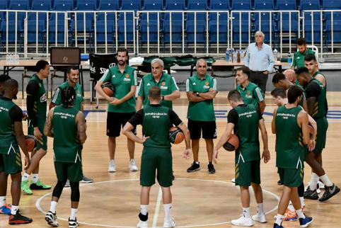 „Panathinaikos“ komanda susirinko į pirmąją treniruotę