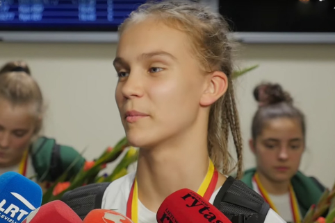 Grįžusi Lietuvos U16 merginų rinktinė: padarėme kažką įspūdingo