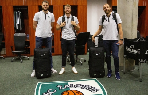 „Žalgiris“ išvyko į Estiją