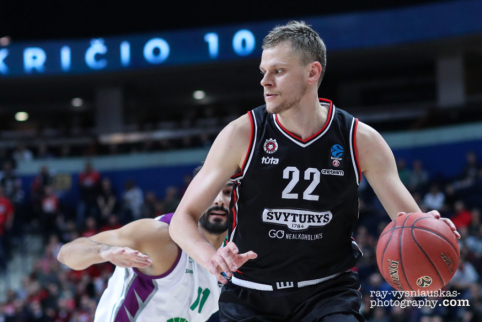 A.Giedraitis apie LKL lygį: „Nebėra komandų, su kuriomis „Rytas“ galėtų žaisti puse jėgos“