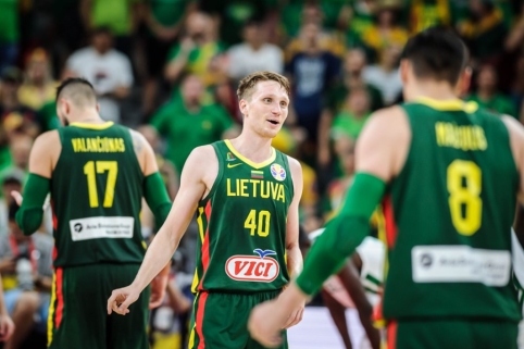Galingai Pasaulio taurėje startavusi Lietuva nepaliko jokių šansų Senegalo rinktinei