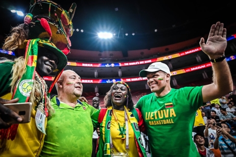Galingai Pasaulio taurėje startavusi Lietuva nepaliko jokių šansų Senegalo rinktinei
