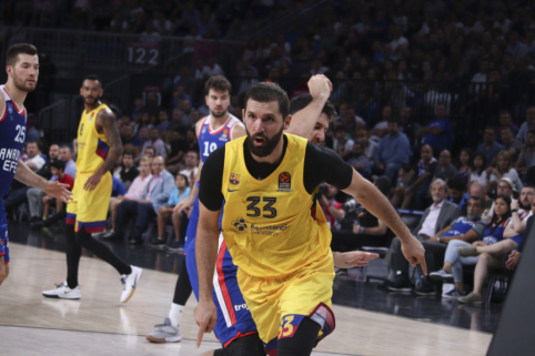 N.Mirotičiaus vedama „Barcelona“ palaužė Eurolygos vicečempionus