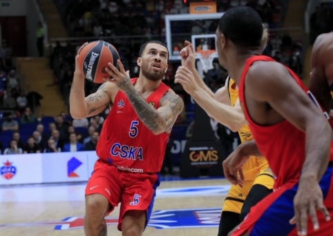 CSKA komandai – netikėtas „Baskonia“ antausis 