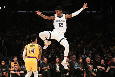 Ja Morantas lygiuojasi į mažai žinomą NBA žaidėją