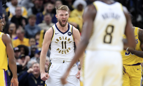 Fantastiškai žaidęs D.Sabonis lėmė „Pacers“ pergalę