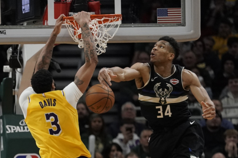 Gražiausių epizodų penketuke - „Lakers“ ir „Bucks“ titanų dominavimas