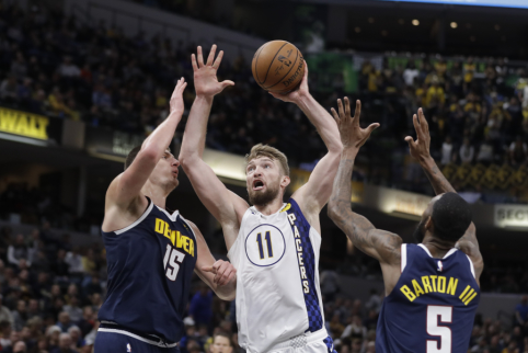 D.Sabonis vėl prasibrovė į NBA epizodų dešimtuką