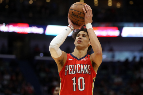 „Pelicans“ talentas NBA lygai pasiūlė „pačiulpti“