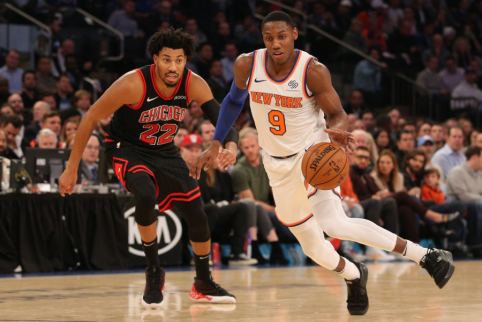 „Knicks“ žaidėjas per kelis mėnesius 33 proc. pakėlė baudos metimų taiklumą