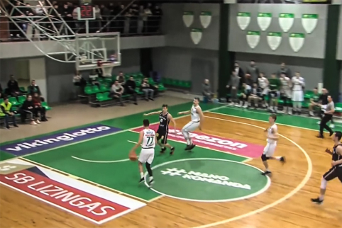 Prieš dvikovas su LKL klubais „Žalgirio“ dubleriai atliko testus (VIDEO)