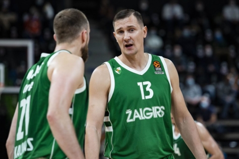 „Žalgiris“ Eurolygoje iškovojo penktą pergalę iš eilės