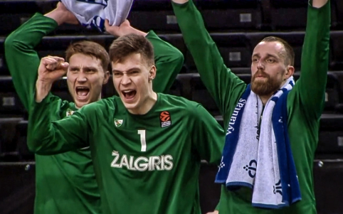 Dviženklį deficitą panaikinęs „Žalgiris“ įveikė „Neptūną“