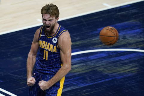 D. Sabonis sužaidė dar vieną fantastišką mačą NBA