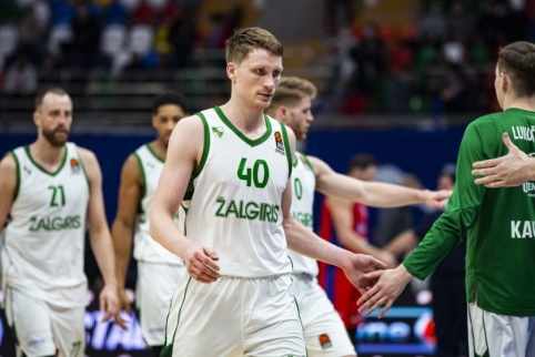 „Žalgiris“ žengė pirmą žingsnį pusfinalio link