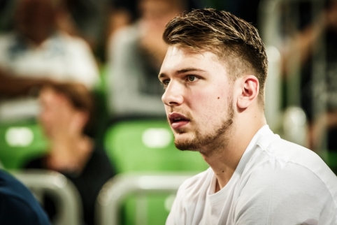 L. Dončičius jau lieja prakaitą su Slovėnijos rinktine