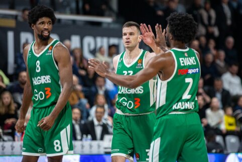 Eurolyga: „Žalgiris“ – „Panathinaikos“ (tiesiogiai)