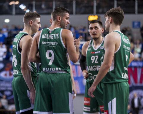 „Žalgiris“ paskutinėmis sekundėmis laimėjo lyderių mūšį Jonavoje