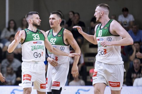 Užsikūręs „Žalgiris“ galiausiai palaužė „Pieno žvaigždes“