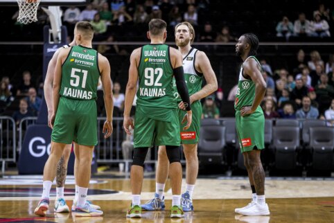 „Žalgiris“ tris kėlinius vargo su „Šiauliais“