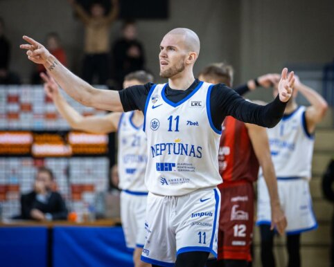 „Neptūnas“ išvargo pergalę Utenoje