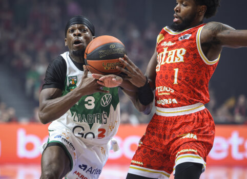 &Scaron;ventiniame derbyje &bdquo;Žalgiris&ldquo; užkariavo vilniečių tvirtovę