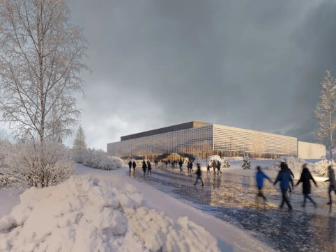 Parodyta, kaip gali atrodyti naujoji &bdquo;Ryto&ldquo; arena