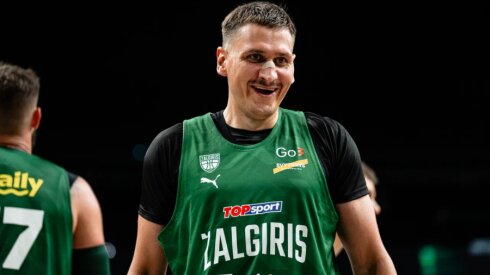 Gražiausi &bdquo;Žalgirio&ldquo; ir &bdquo;Zelli&ldquo; kontrolinių rungtynių momentai