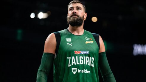J. Valančiūnas: &bdquo;Smagu sugrįžti ir apsivilkti žalią spalvą&ldquo;