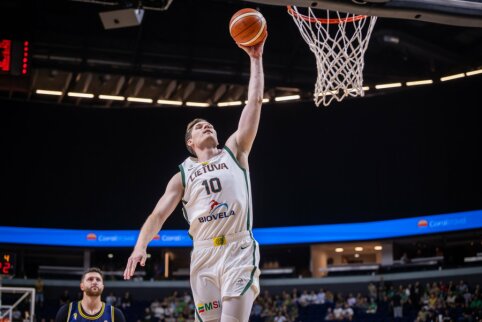 FIBA Pasaulio taurės atrankoje &ndash; Lietuvos rinktinės pergalė prie&scaron; bosnius
