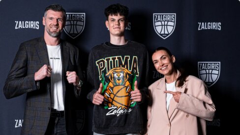 Kauno &bdquo;Žalgirio&ldquo; jaunimo sistemą papildė Dominikas Lavrinovičius