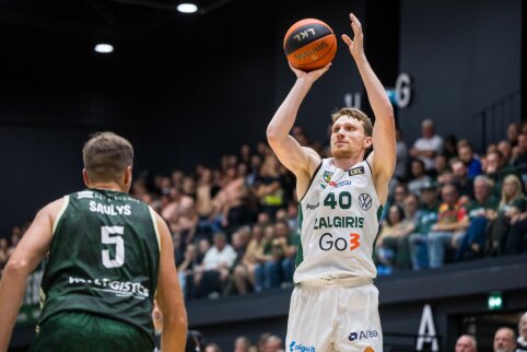 Istorinę atžymą fiksavęs &bdquo;Žalgiris&ldquo; nugalėjo panevėžiečius