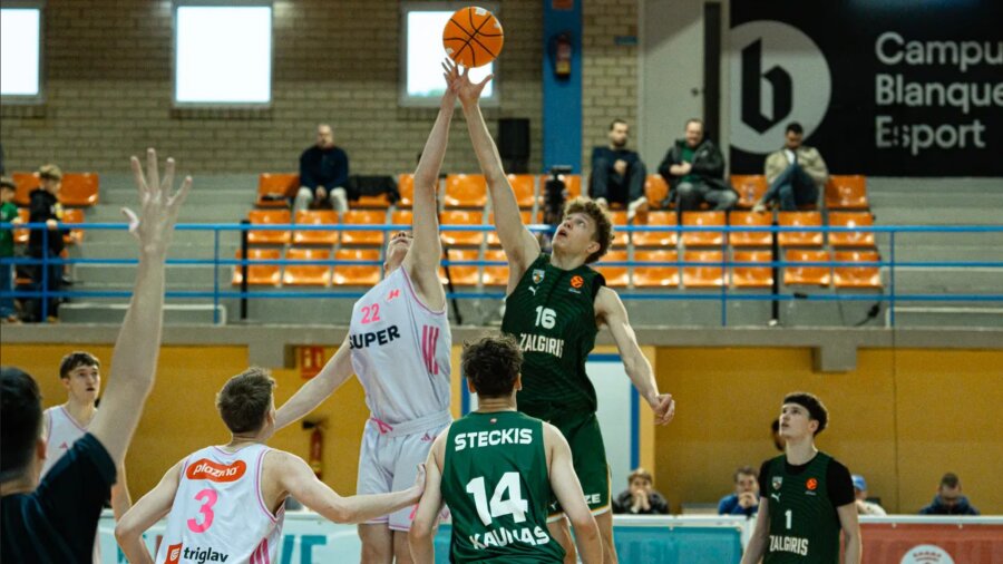 Jaunieji žalgiriečiai &bdquo;Ciutat de L&lsquo;Hospitalet&ldquo; turnyre liko penkti