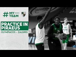 „Žalgiris“ jau ruošiasi rungtynėms Pirėjuje